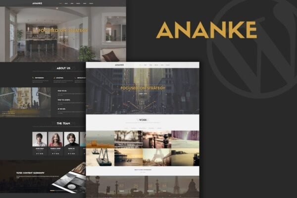 Ananke - One Page Parallax WordPress Theme