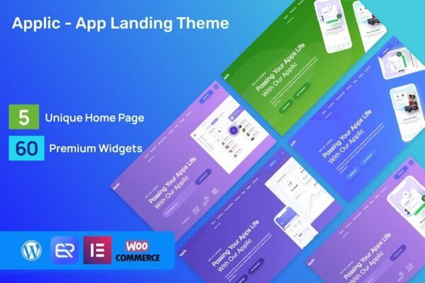 App Landing WordPress Theme