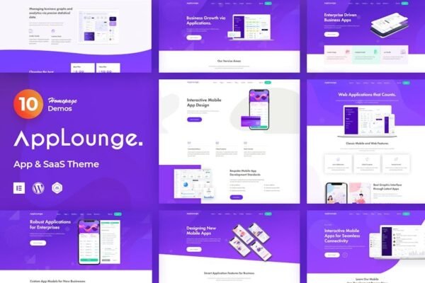 AppLounge - App & SaaS Software Theme