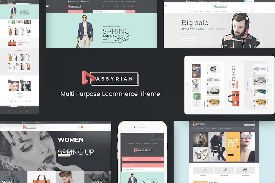 Assyrian - Responsive Fashion WordPress Theme 1 Assyrian - Responsive Fashion WordPress Theme