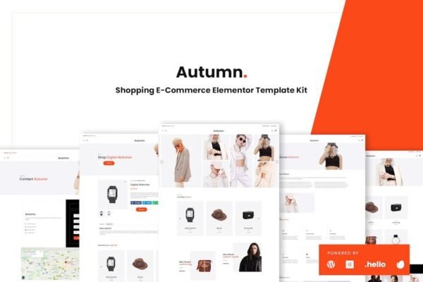 Autumn - Fashion eCommerce Elementor Template Kit