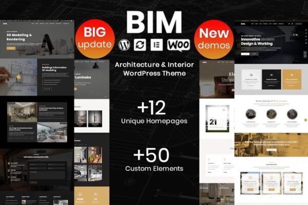 BIM - Architecture & Interior Design WP Theme