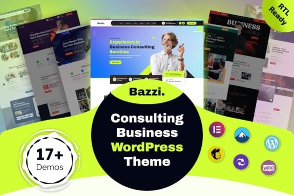 Bazzi - Consulting Business WordPress Theme