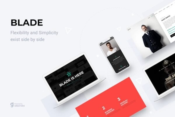 Blade - Responsive Multipurpose WordPress theme