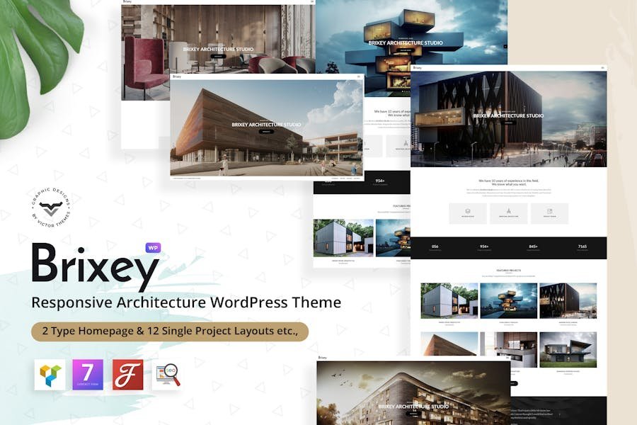 Brixey – Responsive Architecture WordPress Theme 1 Brixey – Responsive Architecture WordPress Theme