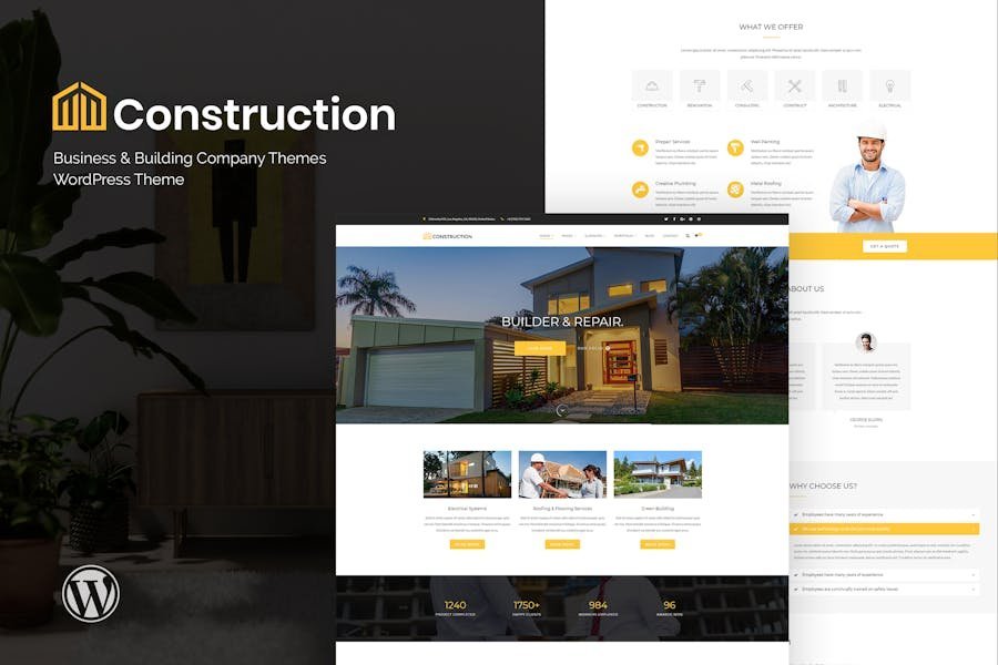 Construction - Business & Building Company WordPre 1 Construction - Business & Building Company WordPre