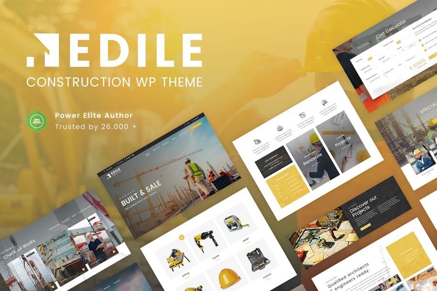 Construction WordPress Theme 1 Construction WordPress Theme