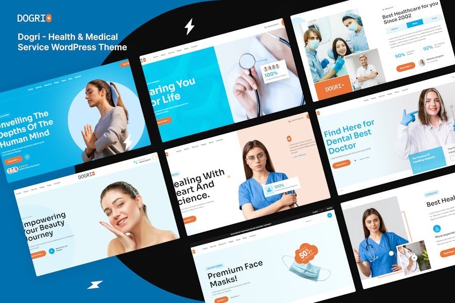 Dogri - Health & Medical Service WordPress Theme 1 Dogri - Health & Medical Service WordPress Theme