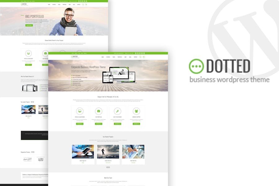 Dotted - Corporate Multipurpose WordPress Theme 1 Dotted - Corporate Multipurpose WordPress Theme