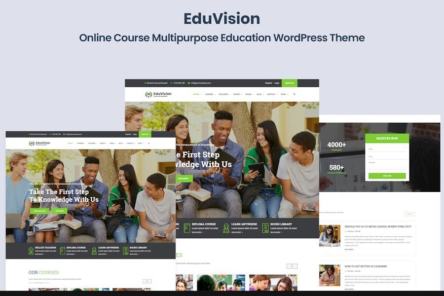 Eduvision - Online Course Education WordPress 1 Eduvision - Online Course Education WordPress