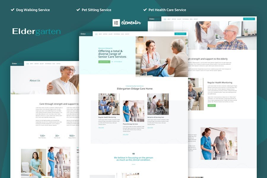 Eldergarten - Elder Care & Senior Home Elementor Pro Template Kit 1 Eldergarten - Elder Care & Senior Home Elementor Pro Template Kit