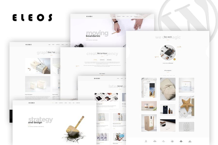 Eleos - One-Page Creative WordPress Theme 1 Eleos - One-Page Creative WordPress Theme