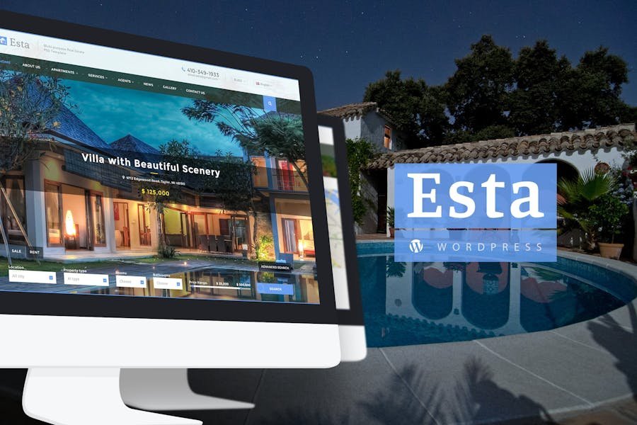 Esta — Responsive Real Estate WordPress Theme 1 Esta — Responsive Real Estate WordPress Theme