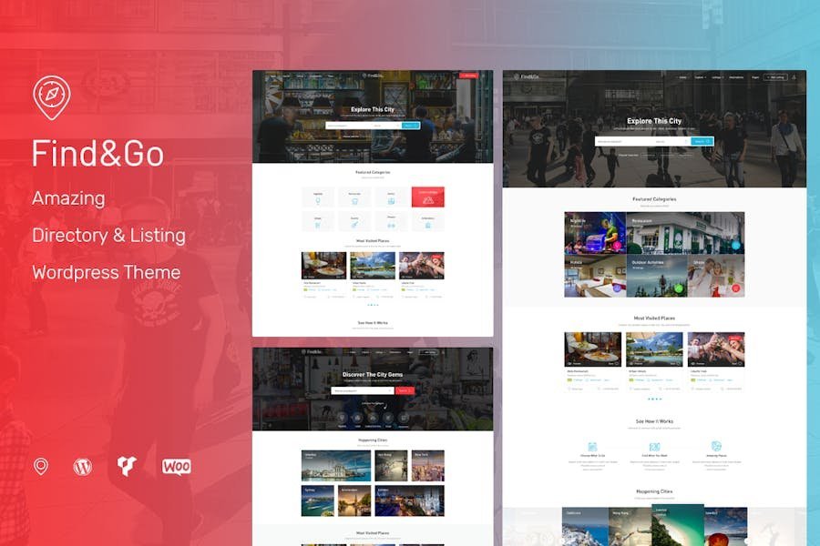 Findgo - Directory Listing WordPress Theme 1 Findgo - Directory Listing WordPress Theme