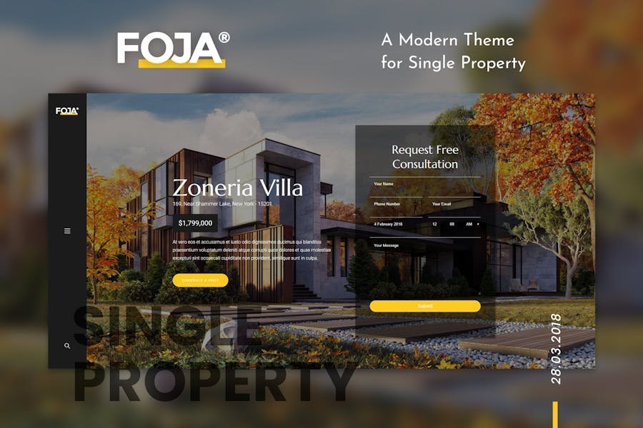 Foja Single Property WordPress Theme 1 Foja Single Property WordPress Theme