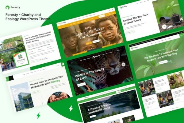 Foresty - Charity and Ecology WordPress Theme