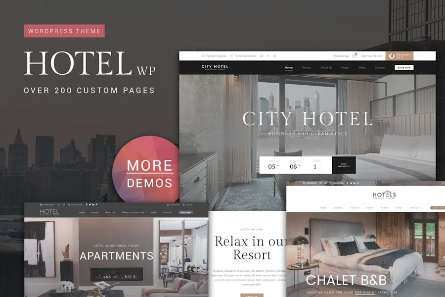 Hotel WordPress Theme 1 Hotel WordPress Theme