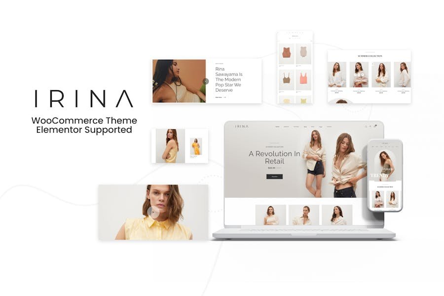 IRINA - Elementor WooCommerce Theme 1 IRINA - Elementor WooCommerce Theme