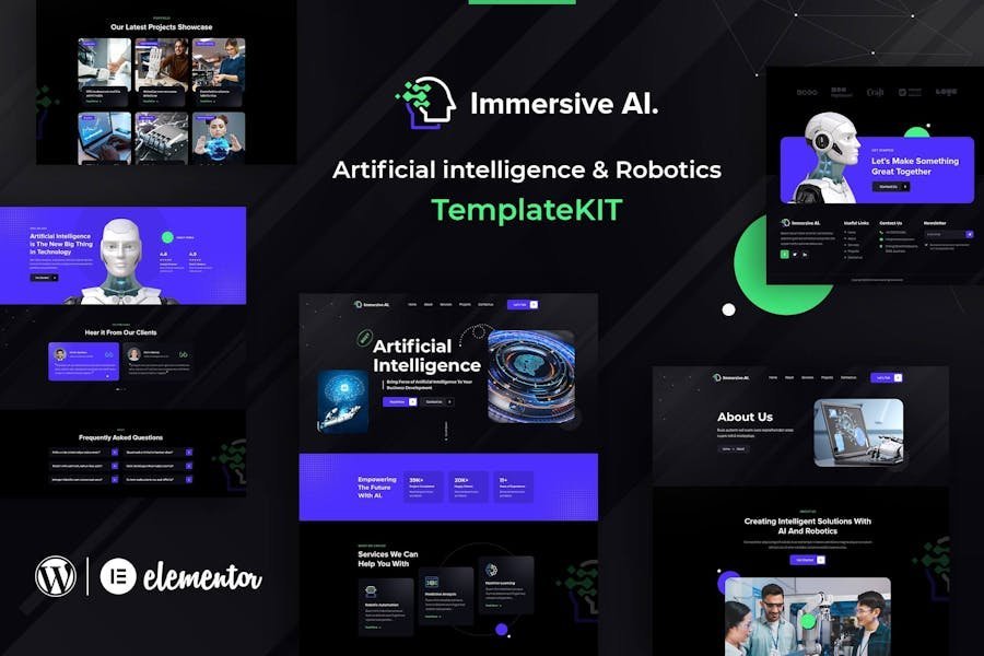 ImmersiveAI - Robotics Elementor Template Kit 1 ImmersiveAI - Robotics Elementor Template Kit