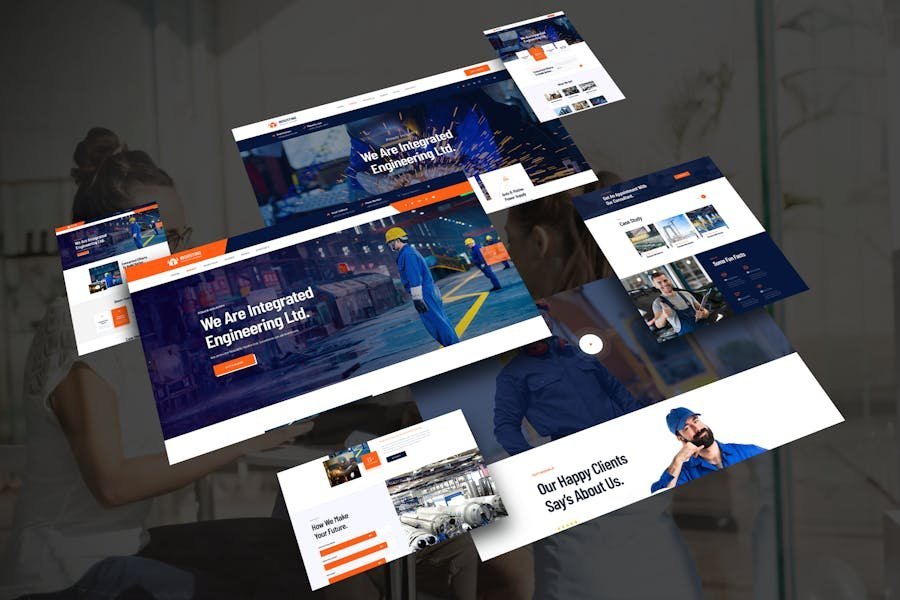 Industing - Factory & Business WordPress Theme 1 Industing - Factory & Business WordPress Theme