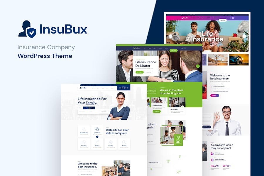 Insubux - Insurance Company WordPress Theme 1 Insubux - Insurance Company WordPress Theme