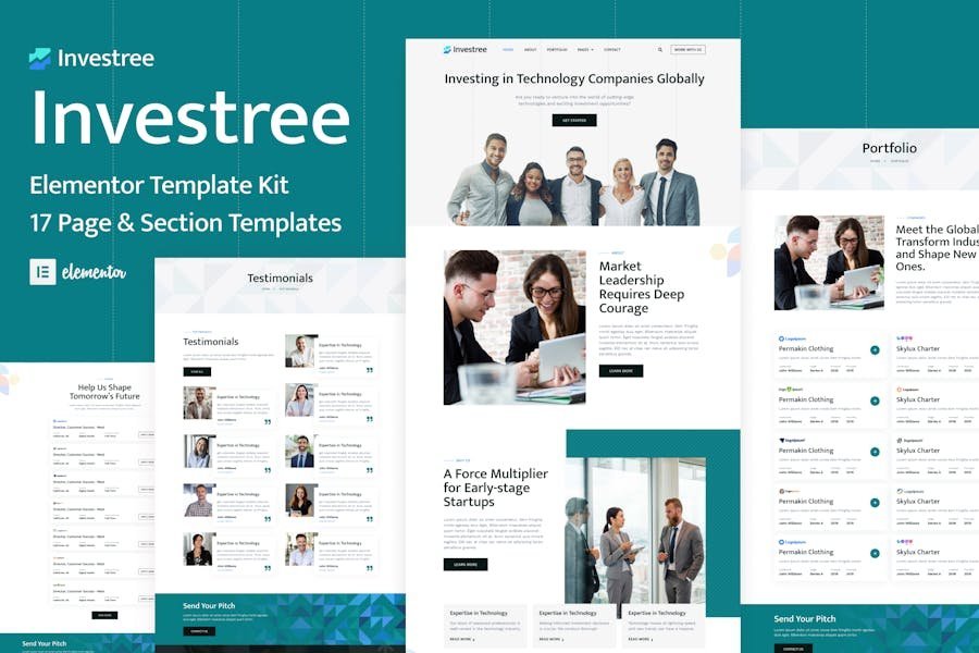 Investree - Venture Capital & Angel Investor Elementor Pro Template Kit 1 Investree - Venture Capital & Angel Investor Elementor Pro Template Kit