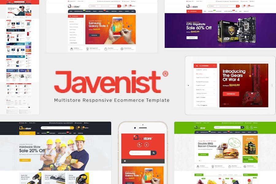 Javenist - Multipurpose eCommerce WordPress Theme 1 Javenist - Multipurpose eCommerce WordPress Theme