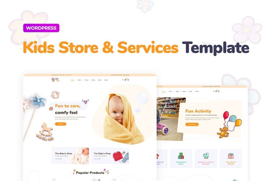 JoyToy - Kids Store Elementor Template Kit 1 JoyToy - Kids Store Elementor Template Kit