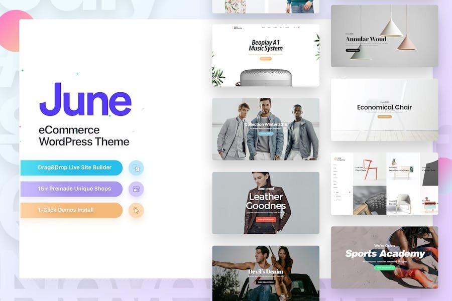 June Fashion WooCommerce WordPress Theme 1 June Fashion WooCommerce WordPress Theme