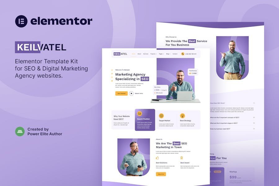 Keilvatel – SEO & Digital Marketing Agency Elementor Template Kit 1 Keilvatel – SEO & Digital Marketing Agency Elementor Template Kit