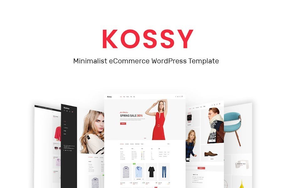 Kossy - Minimalist eCommerce WordPress Theme 1 Kossy - Minimalist eCommerce WordPress Theme