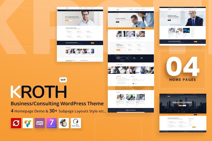 Kroth - BusinessConsulting WordPress Theme 1 Kroth - BusinessConsulting WordPress Theme