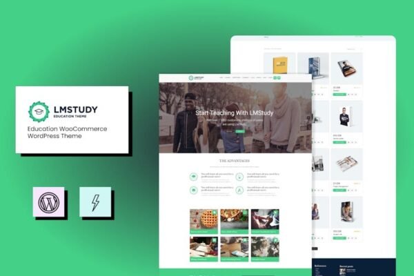 LMS, Online Courses, Education Bootstrap Template