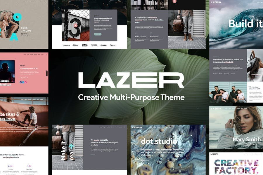 Lazer - Creative Multi-Purpose WordPress Theme 1 Lazer - Creative Multi-Purpose WordPress Theme