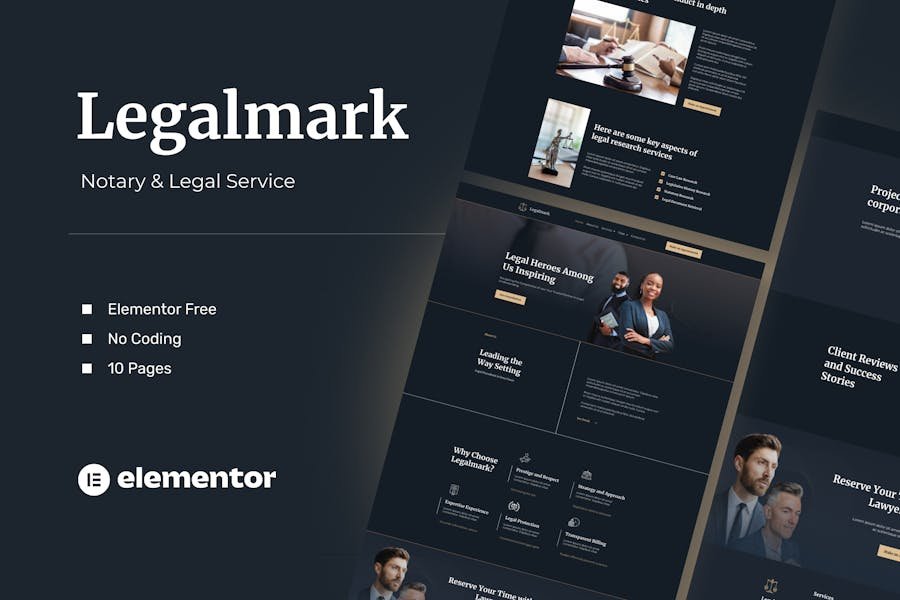 LegalMark - Notary & Legal Service Template Kit 1 LegalMark - Notary & Legal Service Template Kit