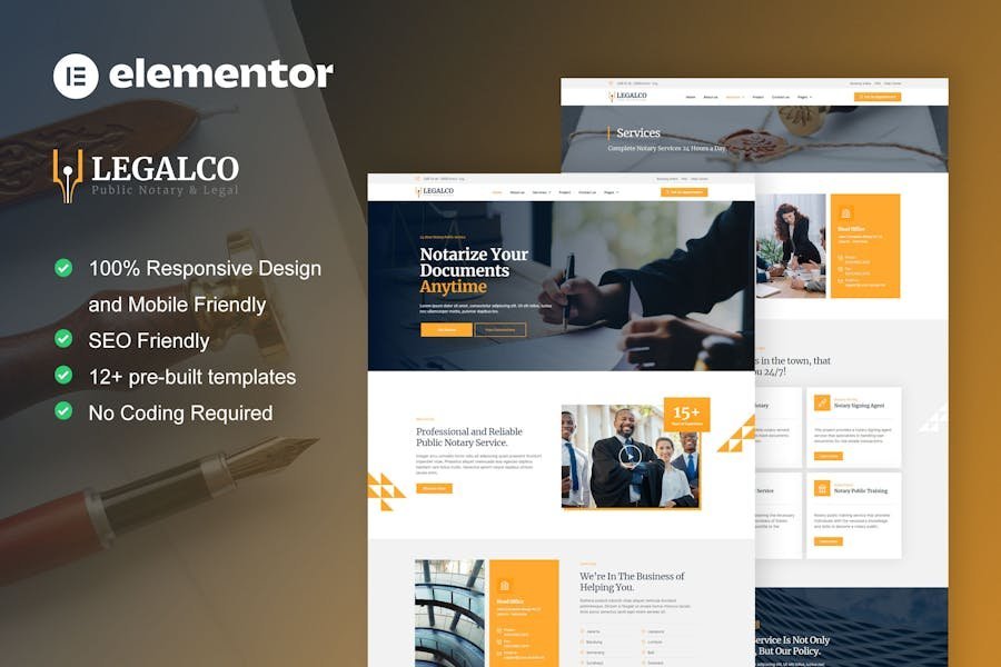 Legalco - Notary Public & Legal Services Elementor Pro Template Kit 1 Legalco - Notary Public & Legal Services Elementor Pro Template Kit