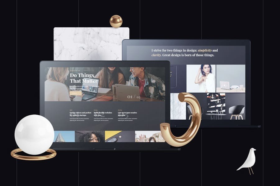 Louie - Modern Portfolio Theme for Agencies 1 Louie - Modern Portfolio Theme for Agencies
