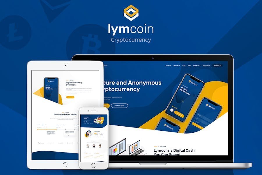 Lymcoin - Cryptocurrency & ICO WordPress Theme 1 Lymcoin - Cryptocurrency & ICO WordPress Theme