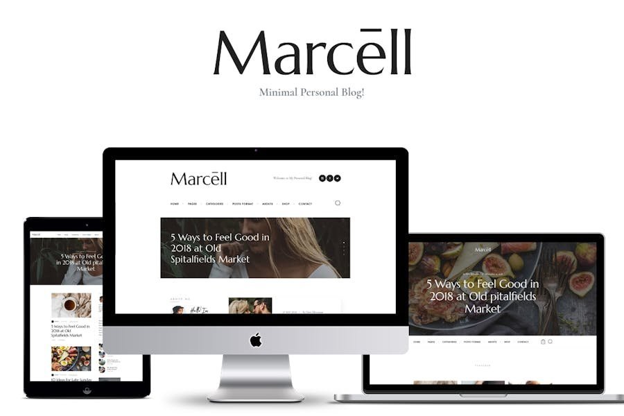 Marcell - Personal Blog & Magazine WordPress Theme 1 Marcell - Personal Blog & Magazine WordPress Theme