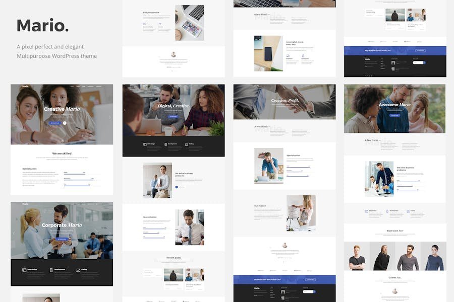 Mario. - Creative Multipurpose WordPress Theme 1 Mario. - Creative Multipurpose WordPress Theme