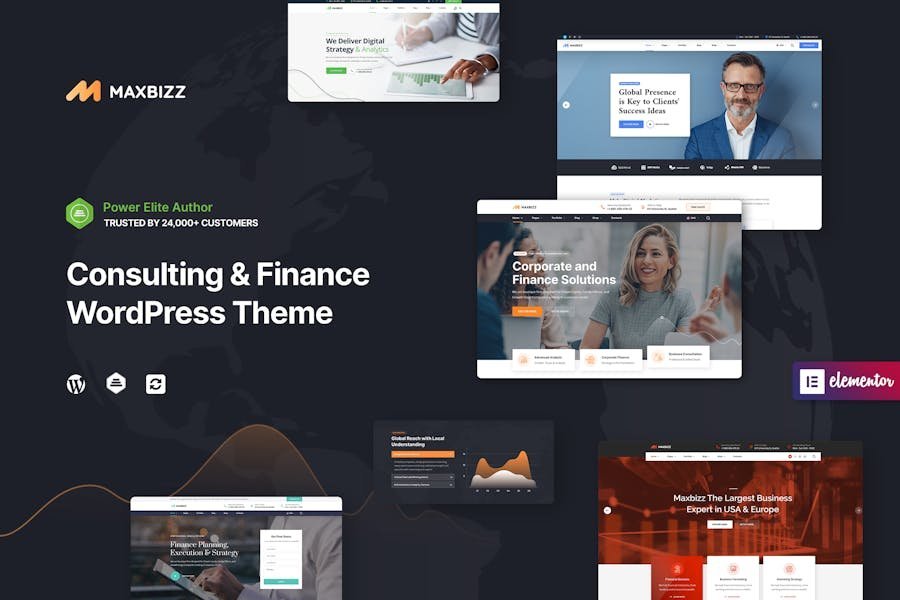 Maxbizz - Consulting & Financial Elementor WP 1 Maxbizz - Consulting & Financial Elementor WP