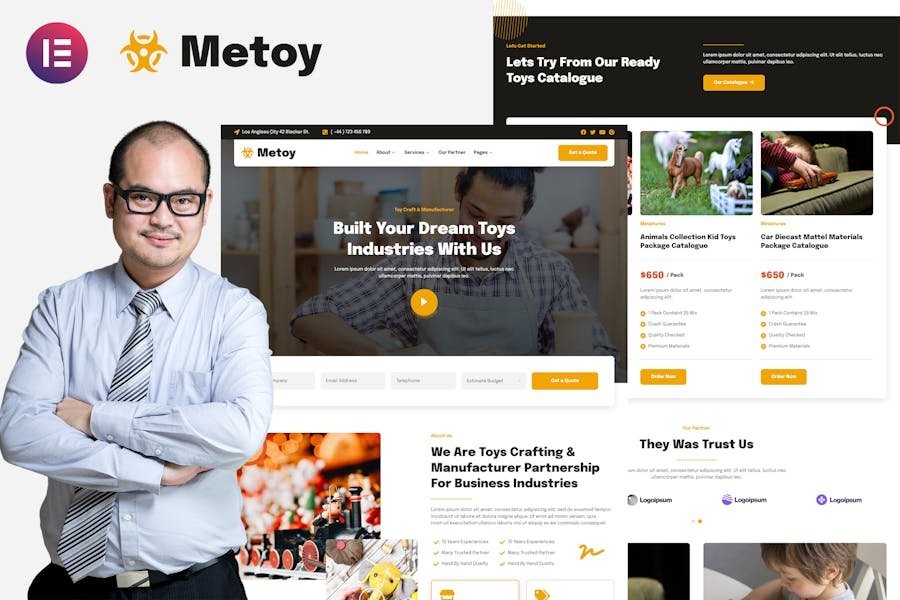MeToy - Toys Craft Industry Elementor Template Kit 1 MeToy - Toys Craft Industry Elementor Template Kit