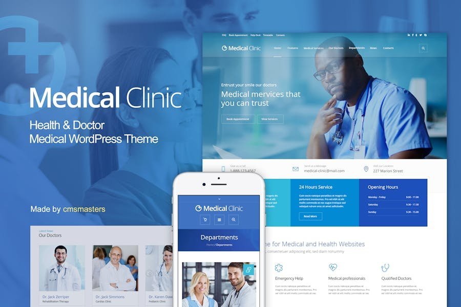 Medical Clinic - Health & Doctor Medical WP Theme 1 Medical Clinic - Health & Doctor Medical WP Theme