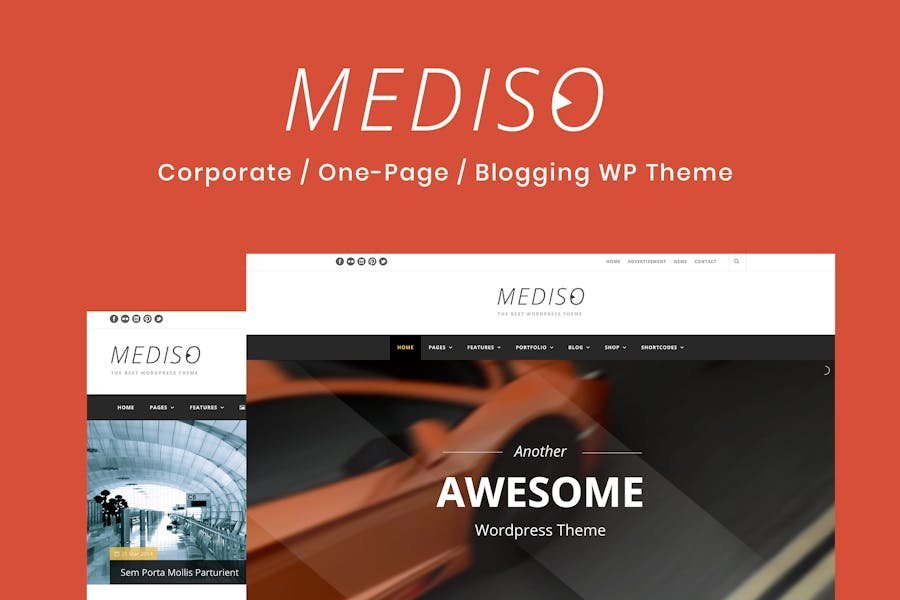 Mediso - Corporate One-Page WordPress Theme 1 Mediso - Corporate One-Page WordPress Theme