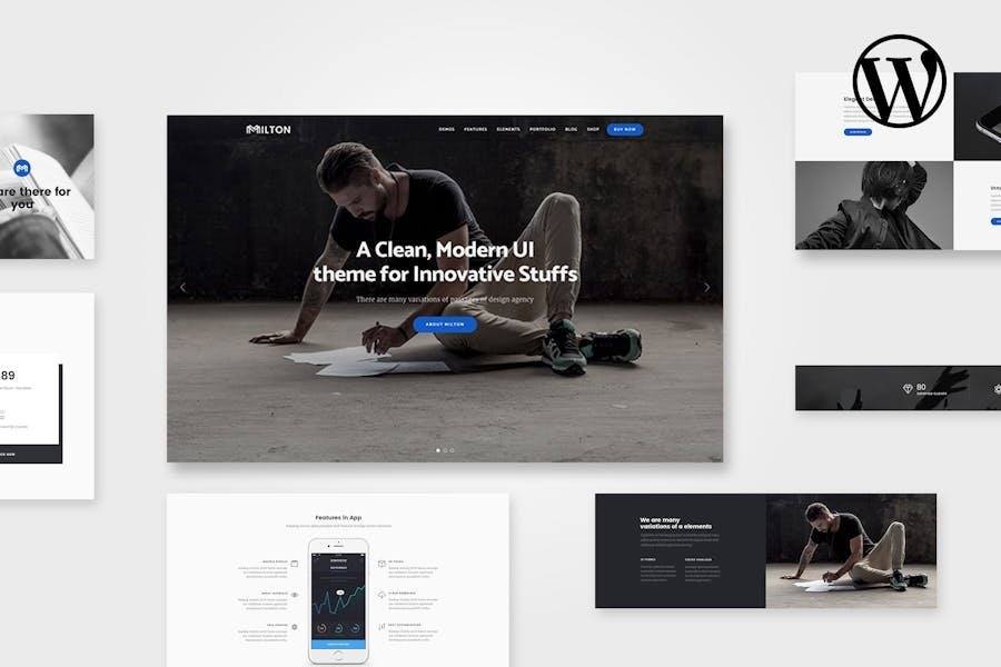 Milton Multipurpose Creative WordPress Theme 1 Milton Multipurpose Creative WordPress Theme