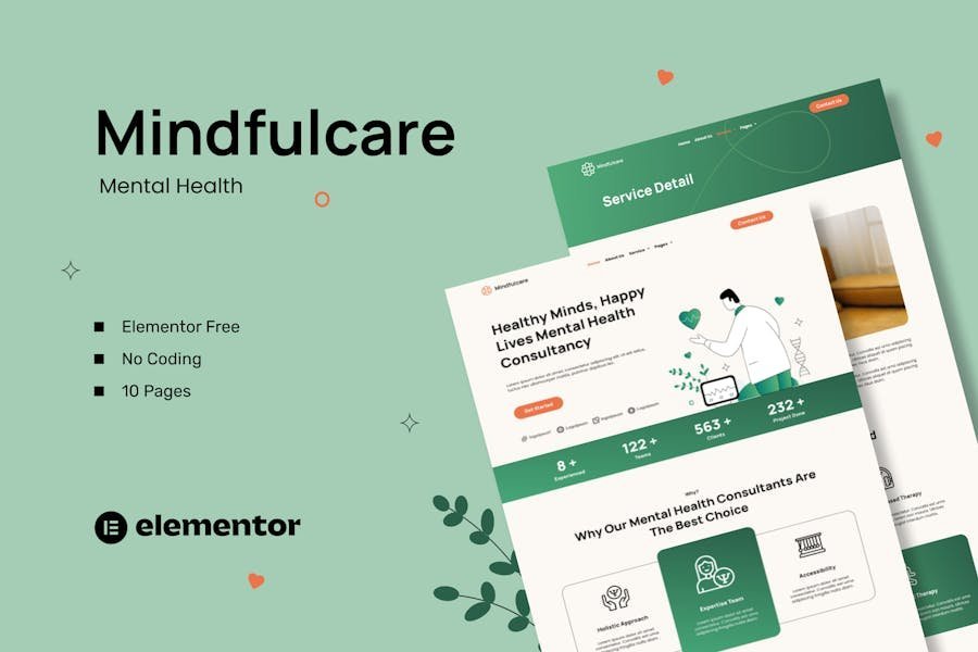 Mindfulcare - Mental Health Consultant Template Kits 1 Mindfulcare - Mental Health Consultant Template Kits