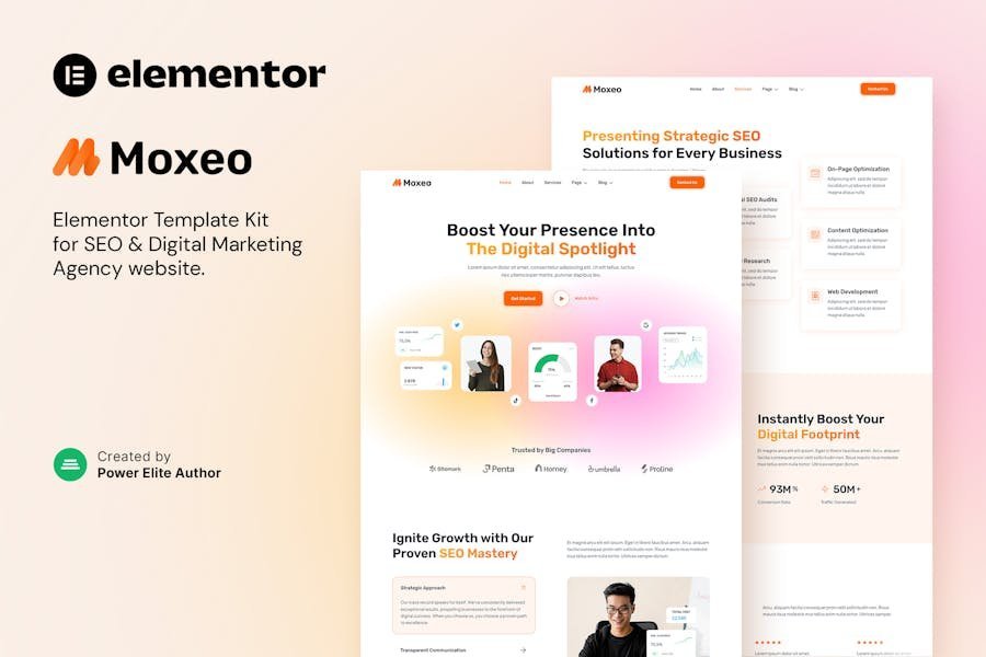 Moxeo – SEO & Digital Marketing Agency Elementor Template Kit 1 Moxeo – SEO & Digital Marketing Agency Elementor Template Kit