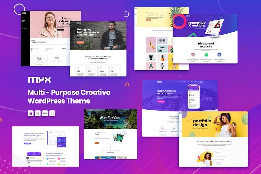 Myx - Multipurpose WordPress theme 1 Myx - Multipurpose WordPress theme