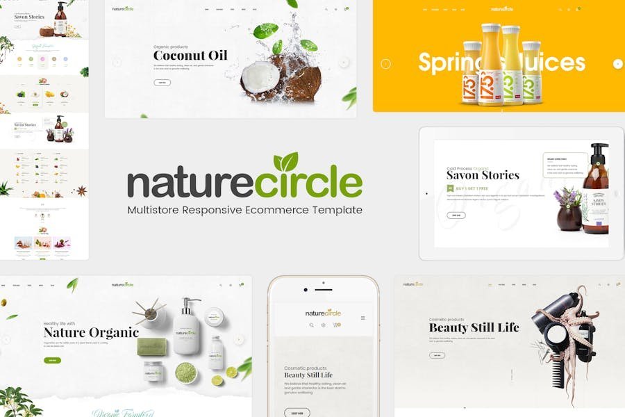 NatureCircle - Organic WooCommerce WordPress Theme 1 NatureCircle - Organic WooCommerce WordPress Theme