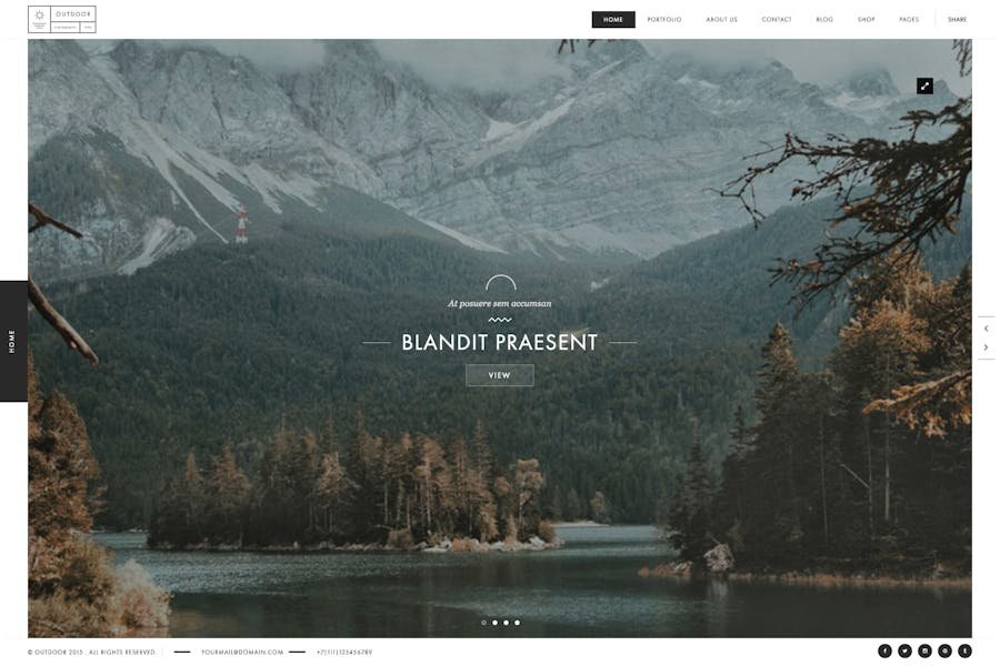 Outdoor - Creative Photography Portfolio Theme 1 Outdoor - Creative Photography Portfolio Theme